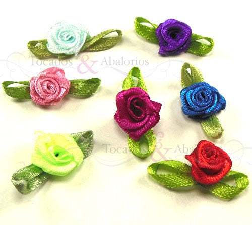 Flores de tela 1.5 cm