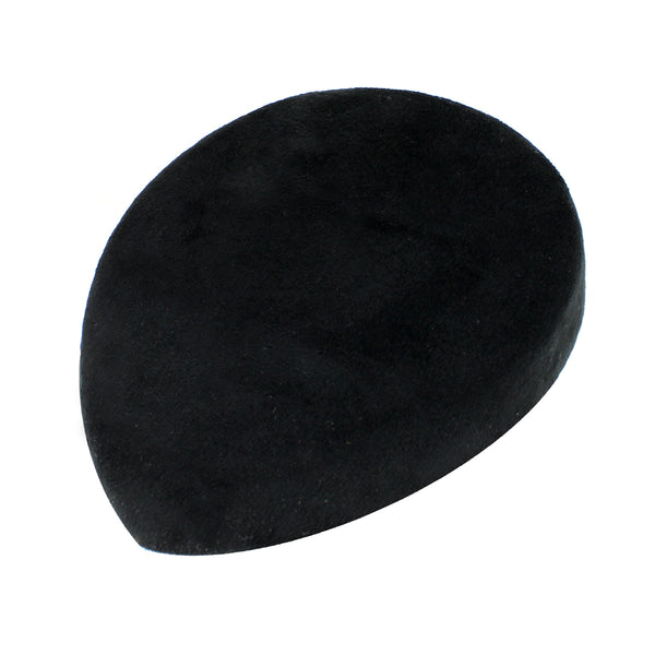 Casquete Lágrima Terciopelo negro