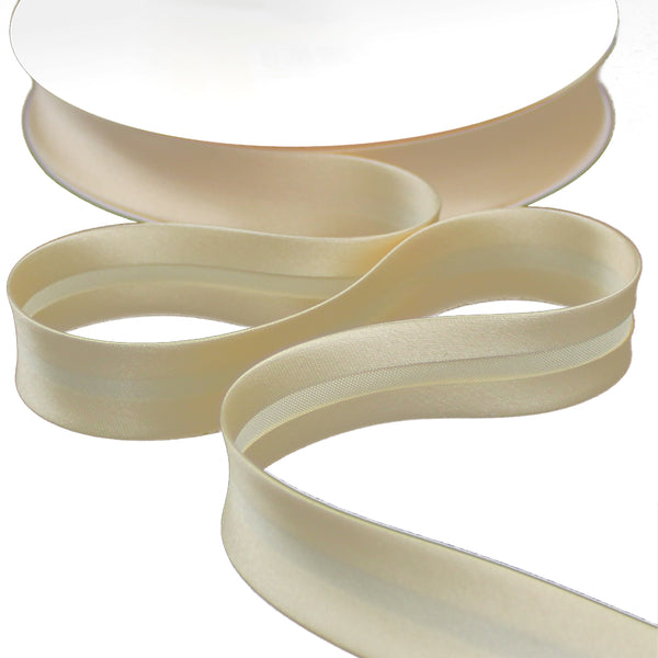 Cinta bies de raso 18 mm beige