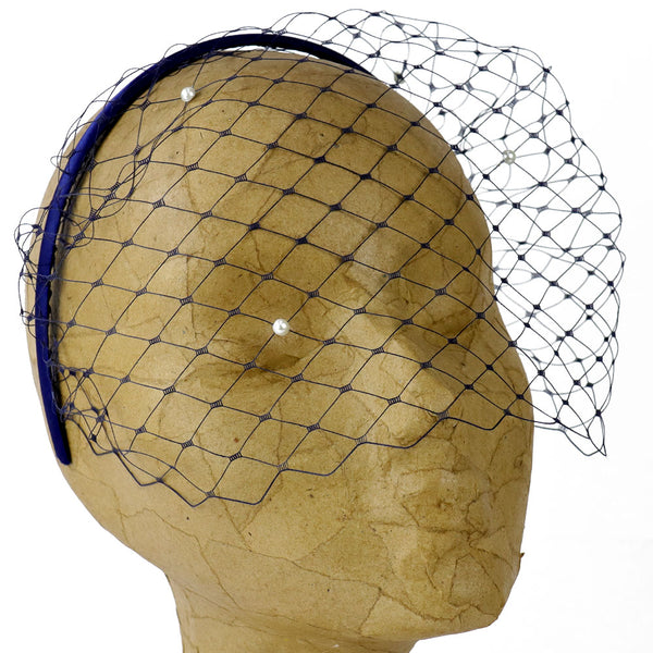 DIADEMA VELO PERLAS