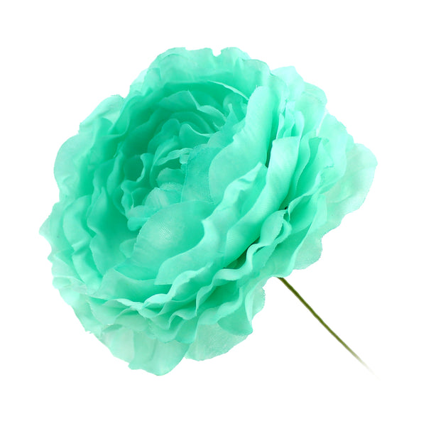 Flor Ana 9 cm verde agua
