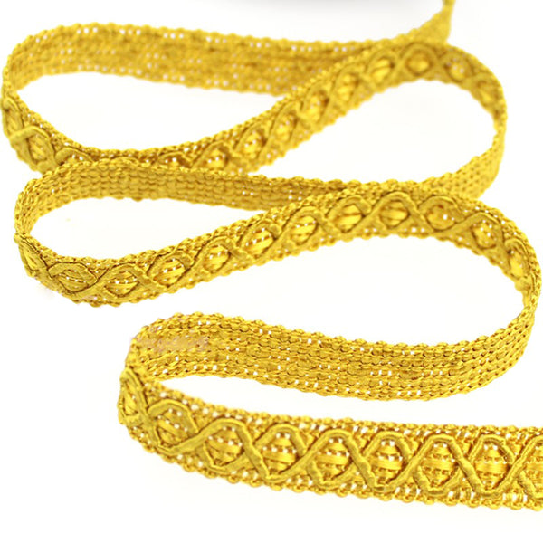 Galón Duero rayón 1 2 cm oro