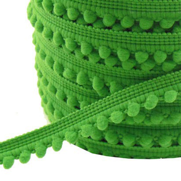 Merceria borlas pequeñas 1 2 CM verde andalucía