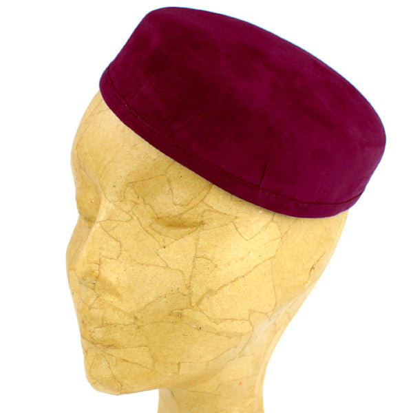 casquete antelina burdeos