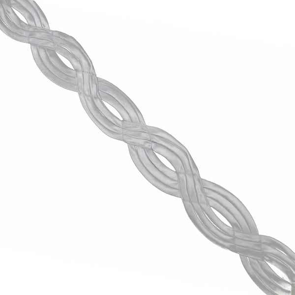 cinta saten ochos 4 5 cm plata