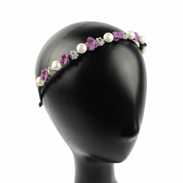 diadema flora malva