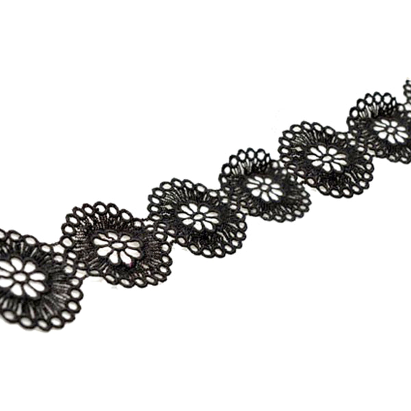 guipur 6.5 cm NEGRO