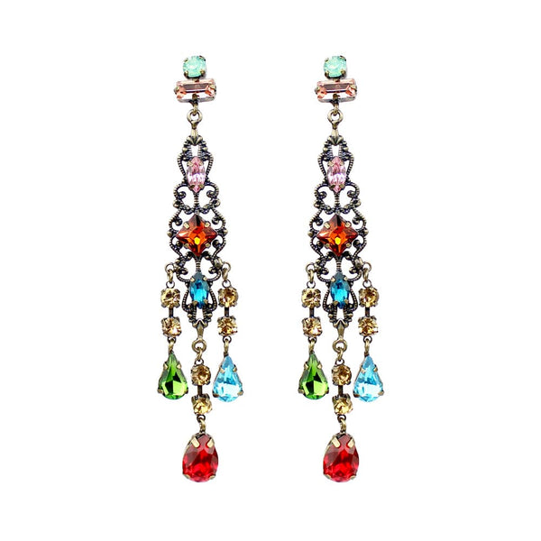 pendientes veronica oro viejo
