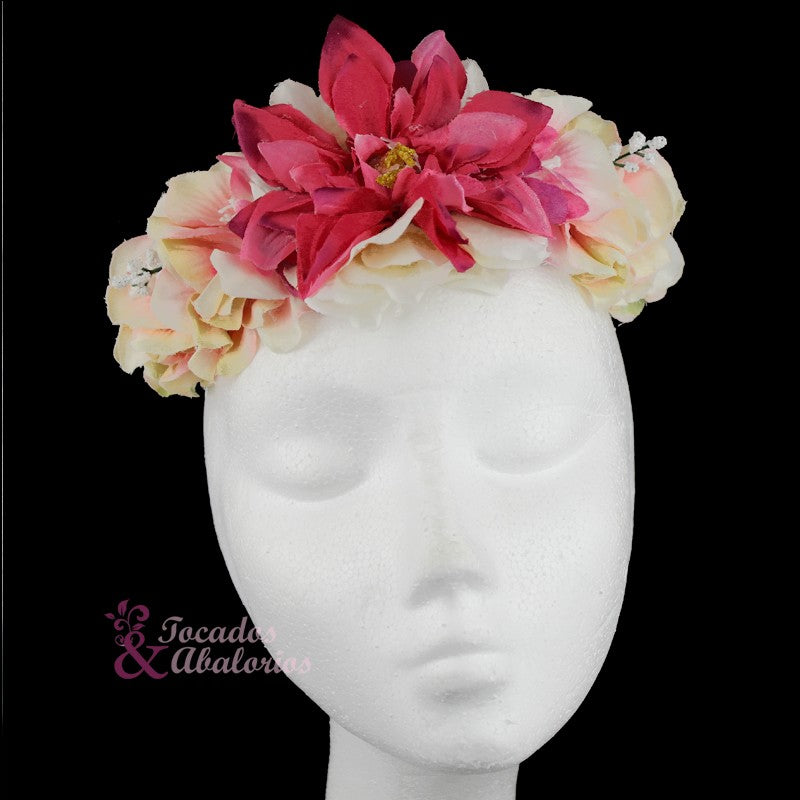 CORONA DE FLORES GINGER