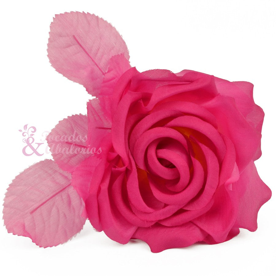 Rosa de seda 12cm