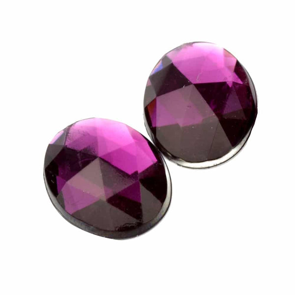 APLICACIÓN OVAL ACRÍLICA 15x10 mm