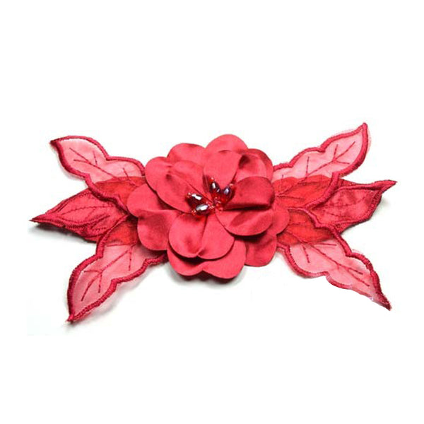 Aplicación 1 Flor rojo