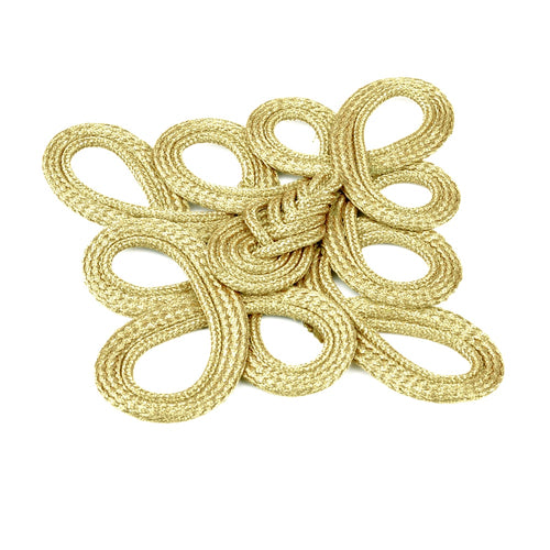 Aplique Pasamar 12x13cm dorado