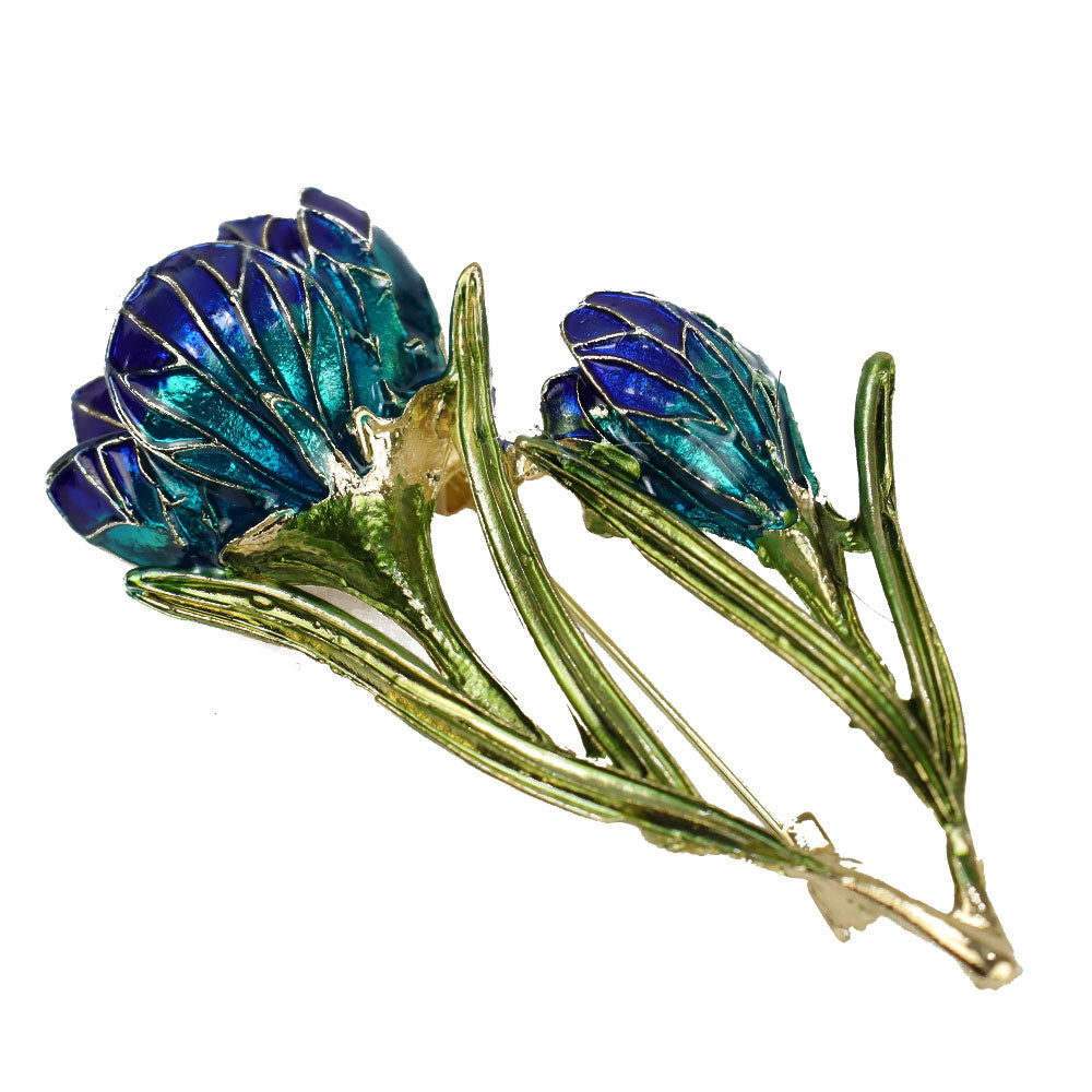 broche rosaura azul