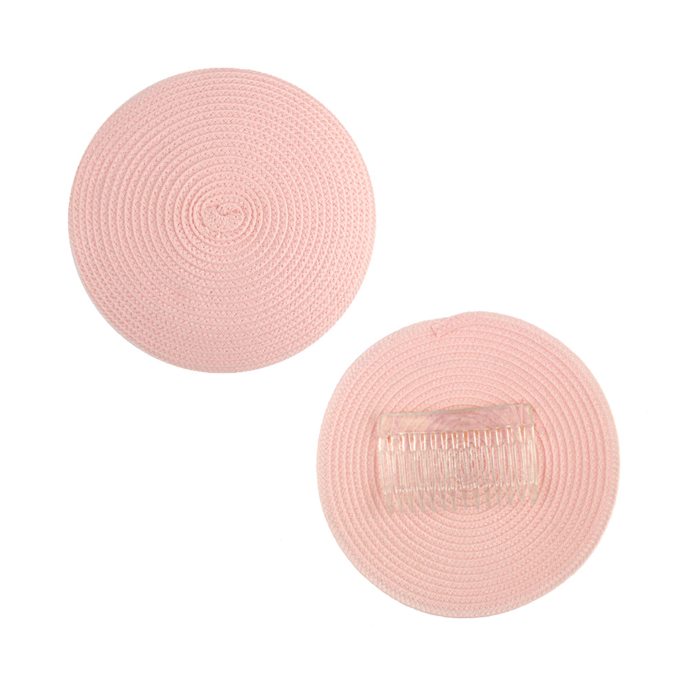 Base 14 cm polipropileno con peina rosa medio
