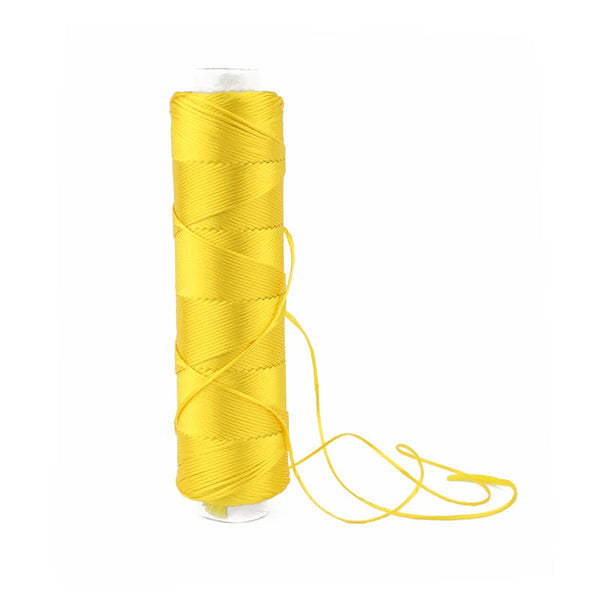 Bobina Hilo de seda amarillo