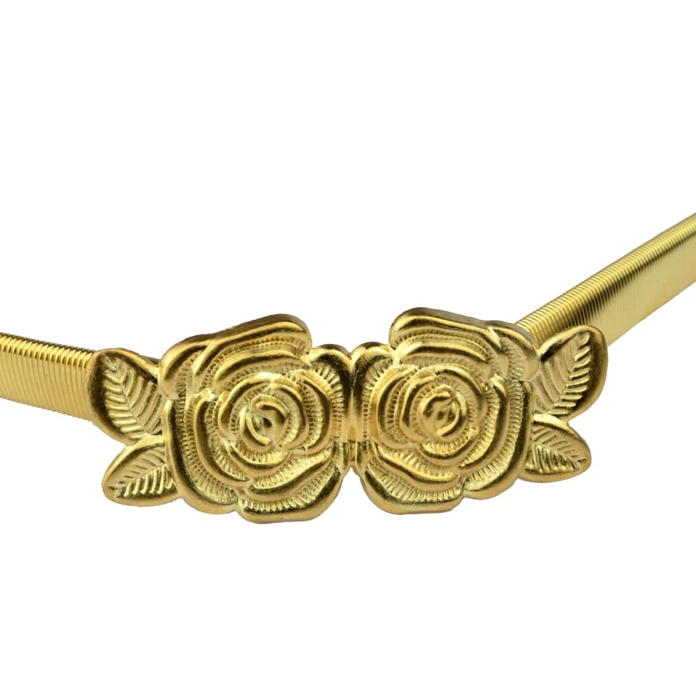 CINTUR C3 93N MET C3 81LICO ROSAS oro