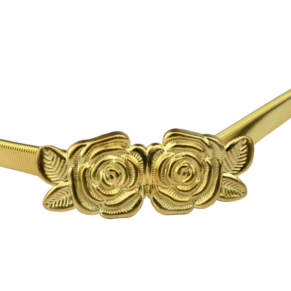 CINTUR C3 93N MET C3 81LICO ROSAS oro