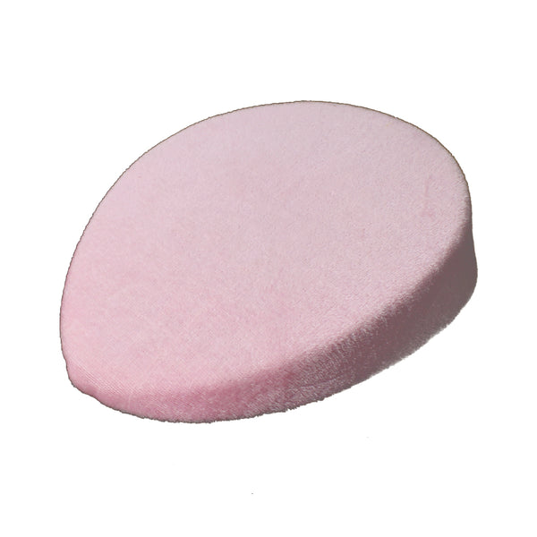 Casquete Lágrima Terciopelo rosa palo