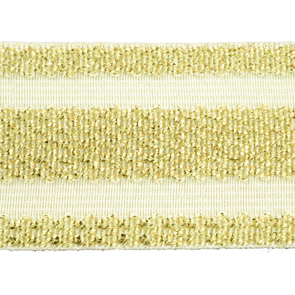 Cinta el C3 A1stica metalizada Oro II