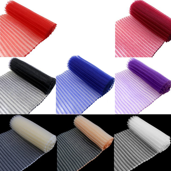Crin plisado 15 cm portada