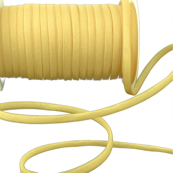 Espagueti organdí 7 mm amarillo