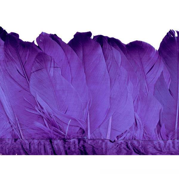 Fleco Plumas Ganso 15 cm añil