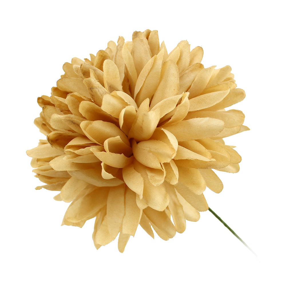 Flor Elsa 12 cm dorado