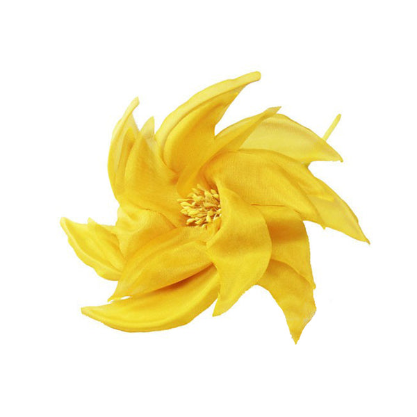 Flor molino 14 CM amarillo
