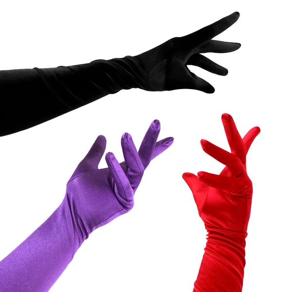 Guantes Raso Largos