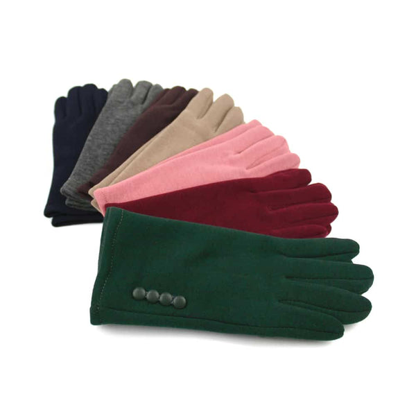Guantes de algod C3 B3n con botones