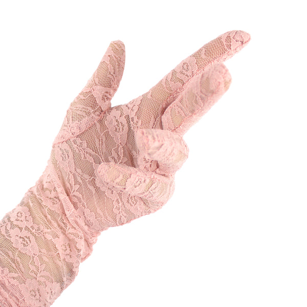 Guantes de encaje 40 cm