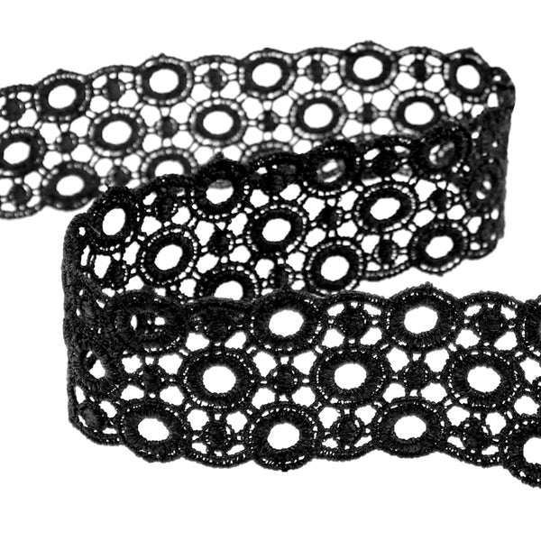 Guipur 3 5 cm negro II