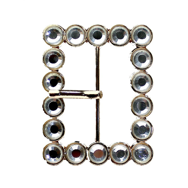 Hebilla cuadrada 60×48 mm oro