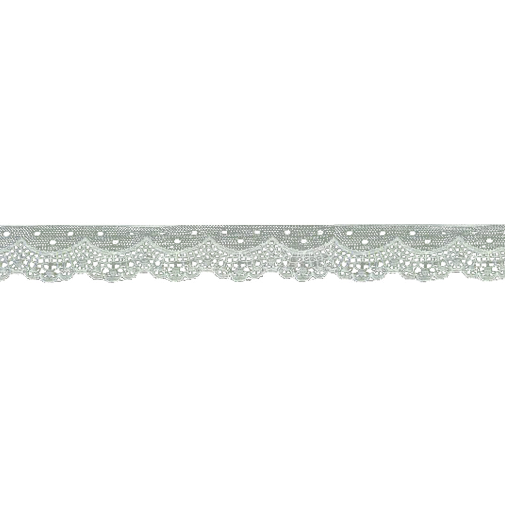 Puntilla nylon 3.5 CM blanco