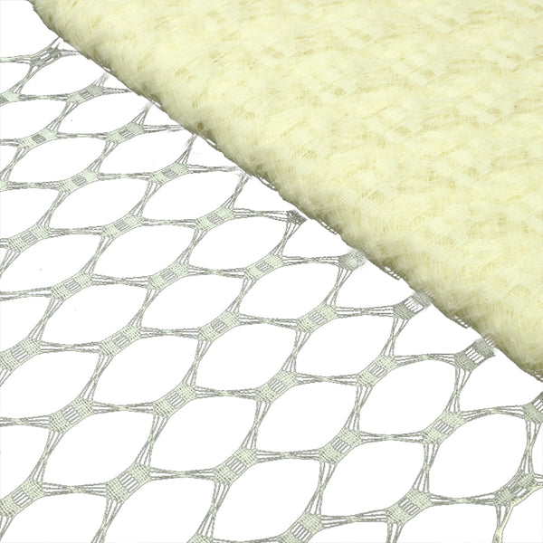 Velo hexagonal 23 cm crudo