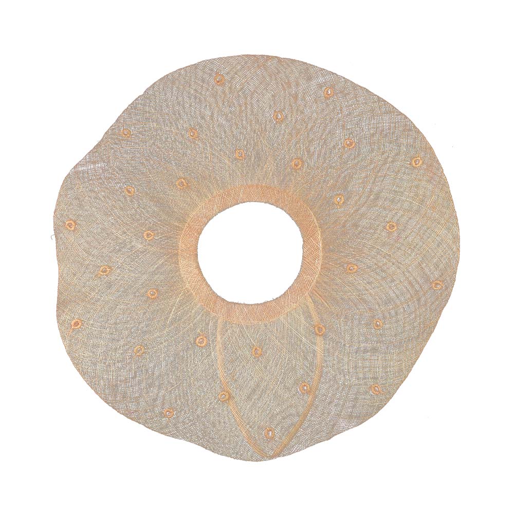ala pamela plumetti 45 cm melocoton