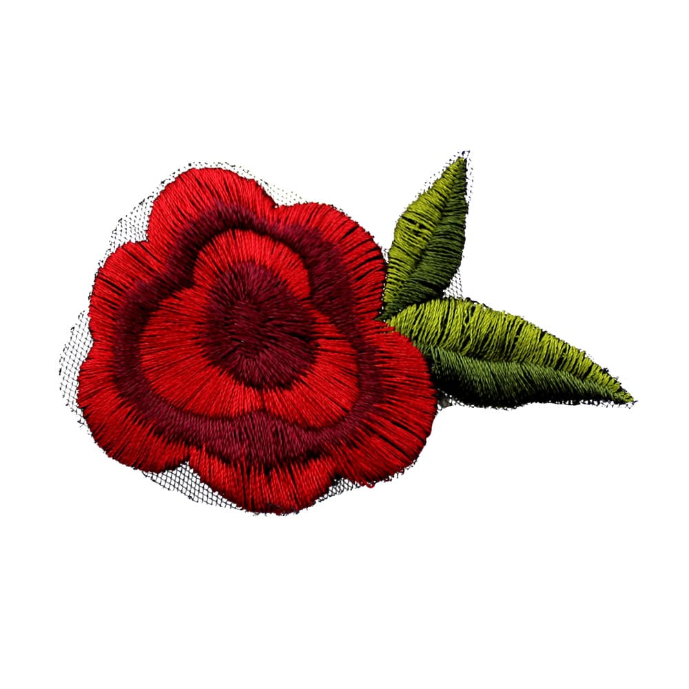 aplicacion mini flor rojo