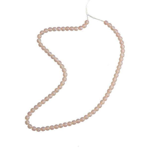bola vidrio 6 mm rosa nude