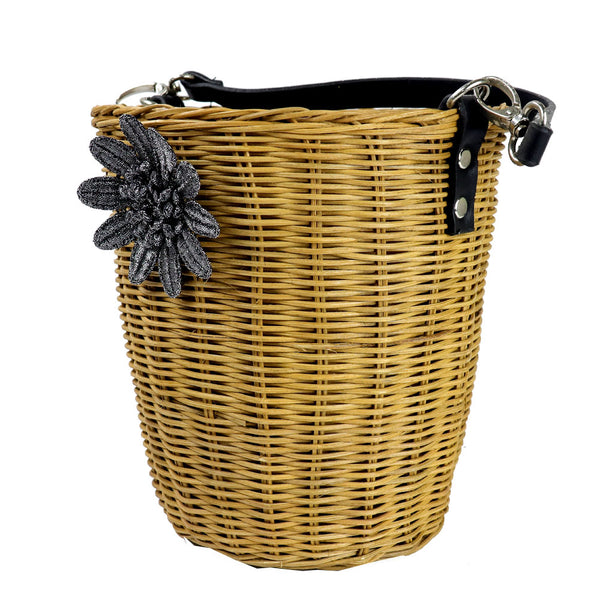 bolso cesto girasol lado