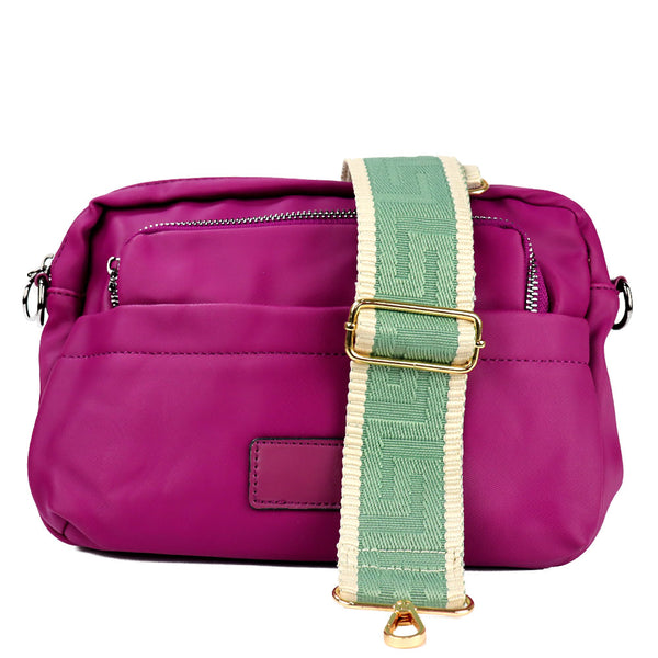 bolso iris correa verde