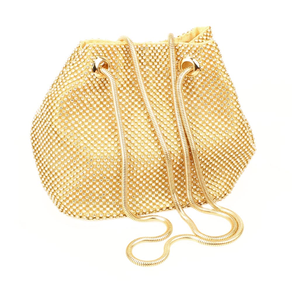 bolso tina dorado