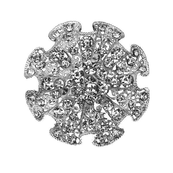 broche medusa transparente