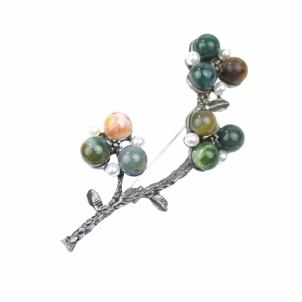 broche olivo