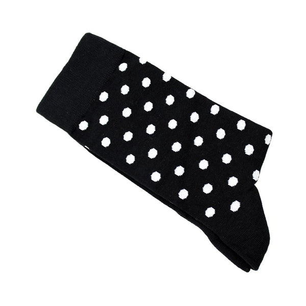 calcetines lunares grandes negro