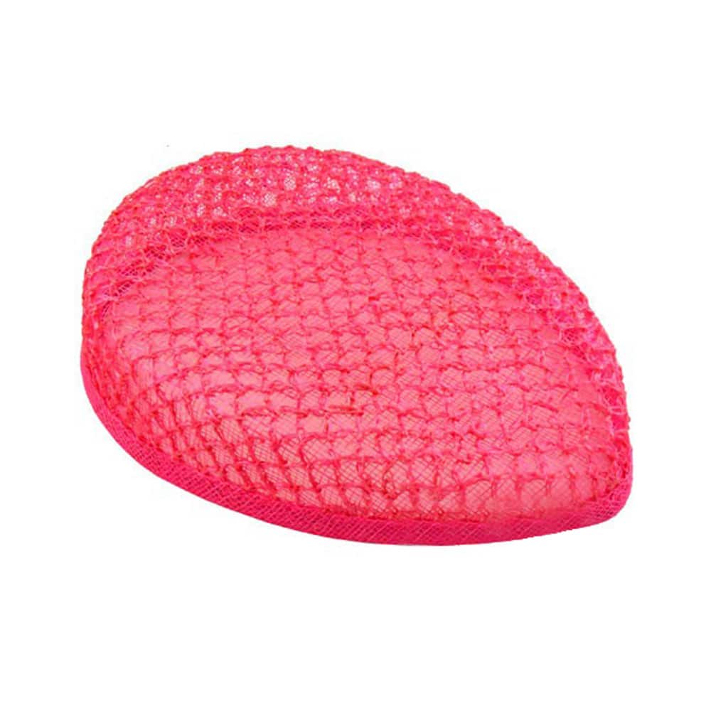 casquete lagrima con enrejado a mano fucsia