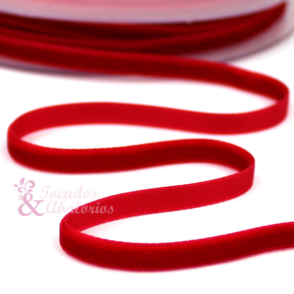 cinta terciopelo rojo 7