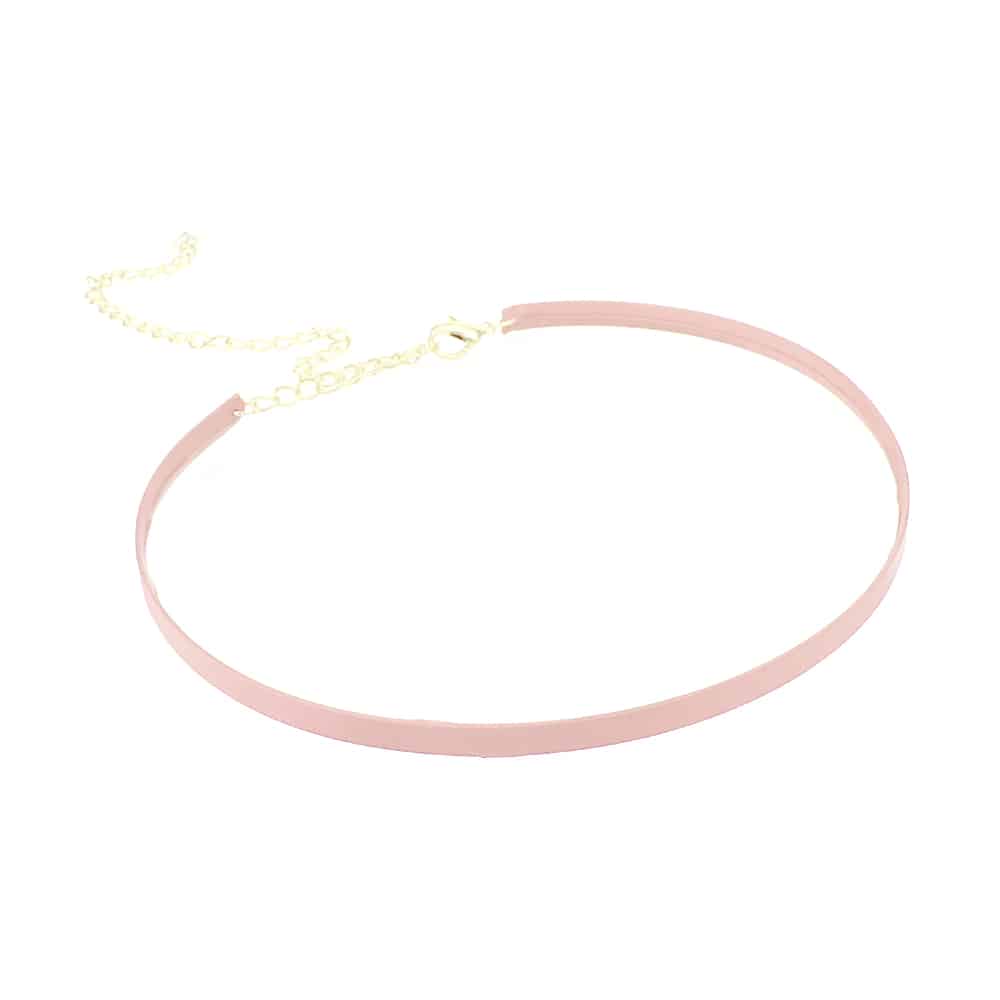 cinturón metálico forrado dorado rosa nude