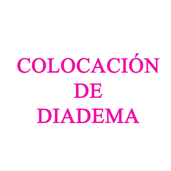 Colocación de diadema