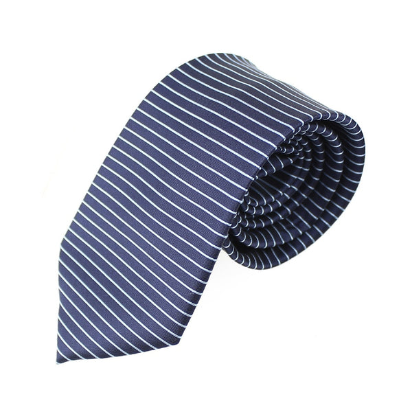 corbata alejo lineas azul marino